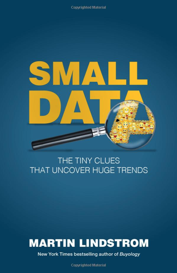 Image for “Small Data by Martin Lindstrom. A little book with Big Impact”